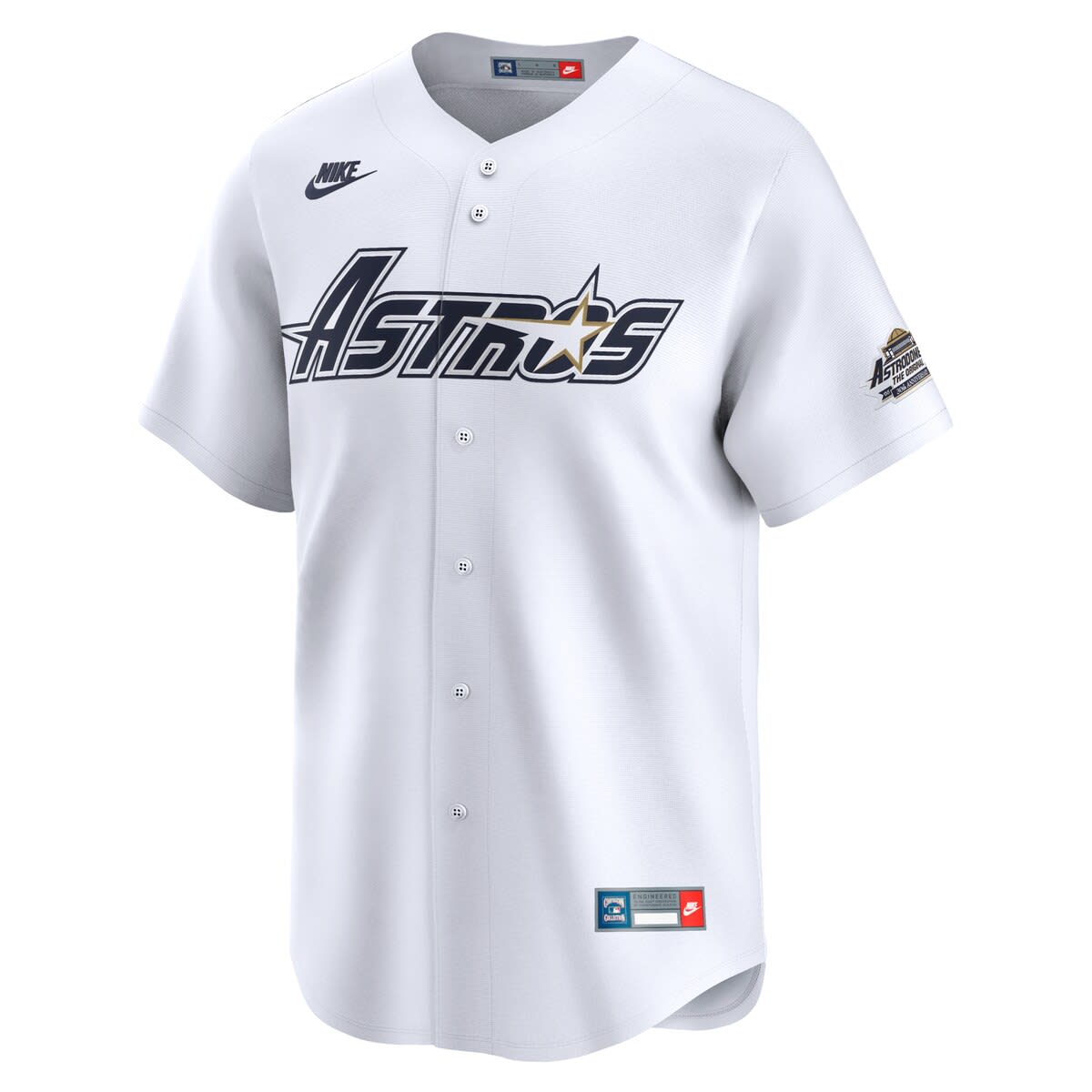 Men's Nike Jeff Bagwell White Houston Astros Throwback Cooperstown