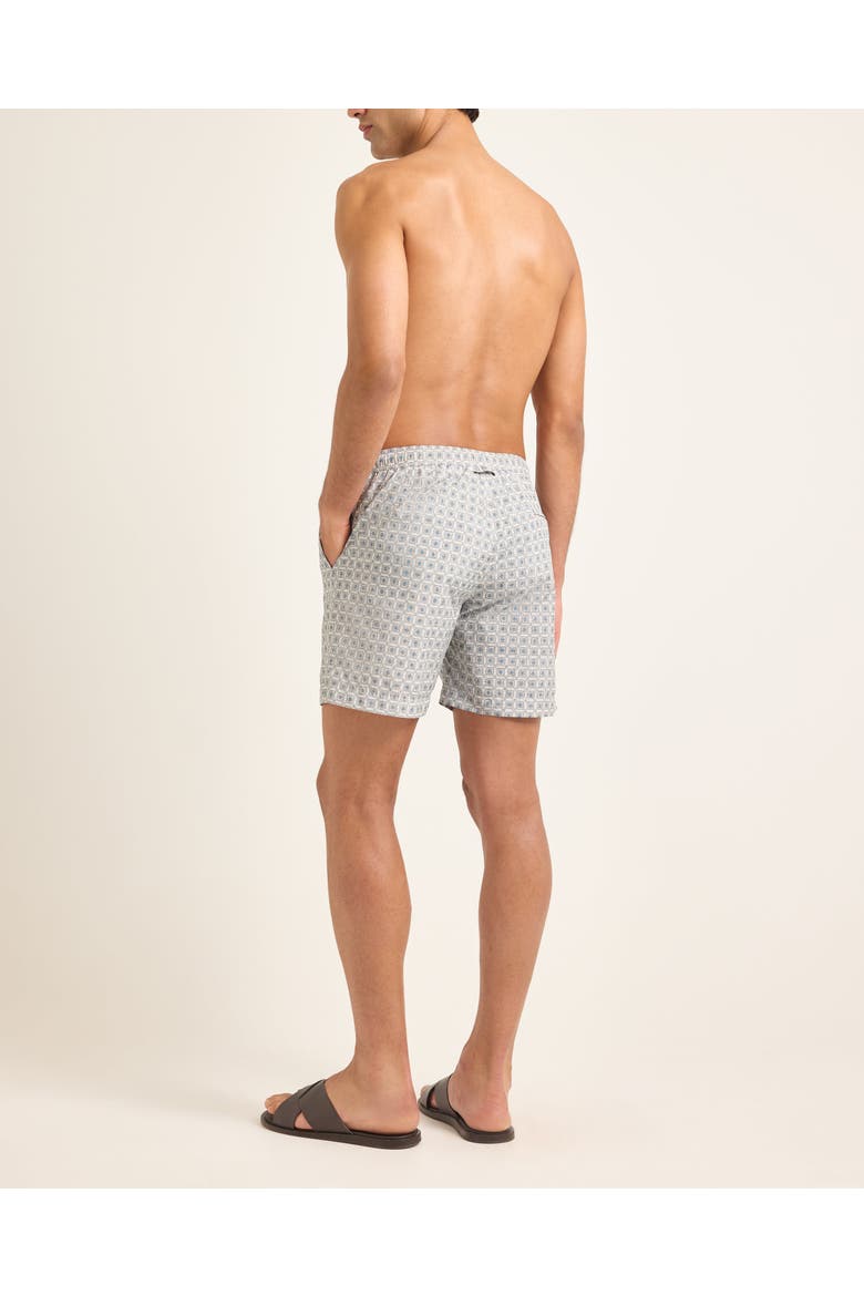 Bulldog Drawcord Tailored-Fit Swim Shorts, Alternate, color, LATTE