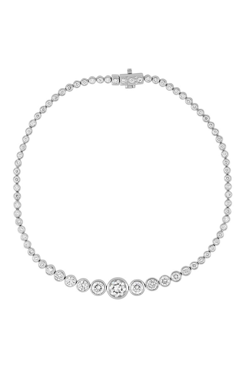 Audrey Diamond Tennis Bracelet, Main, color, 18K WHITE GOLD