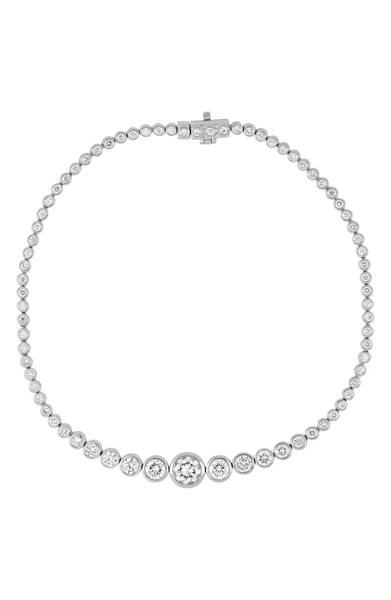 Bony Levy Audrey Diamond Tennis Bracelet, Main, color, 18K White Gold