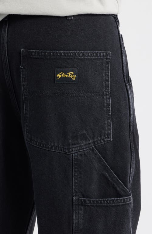 Stan Ray Man Pants Black Size 36w-30l Cotton In Black