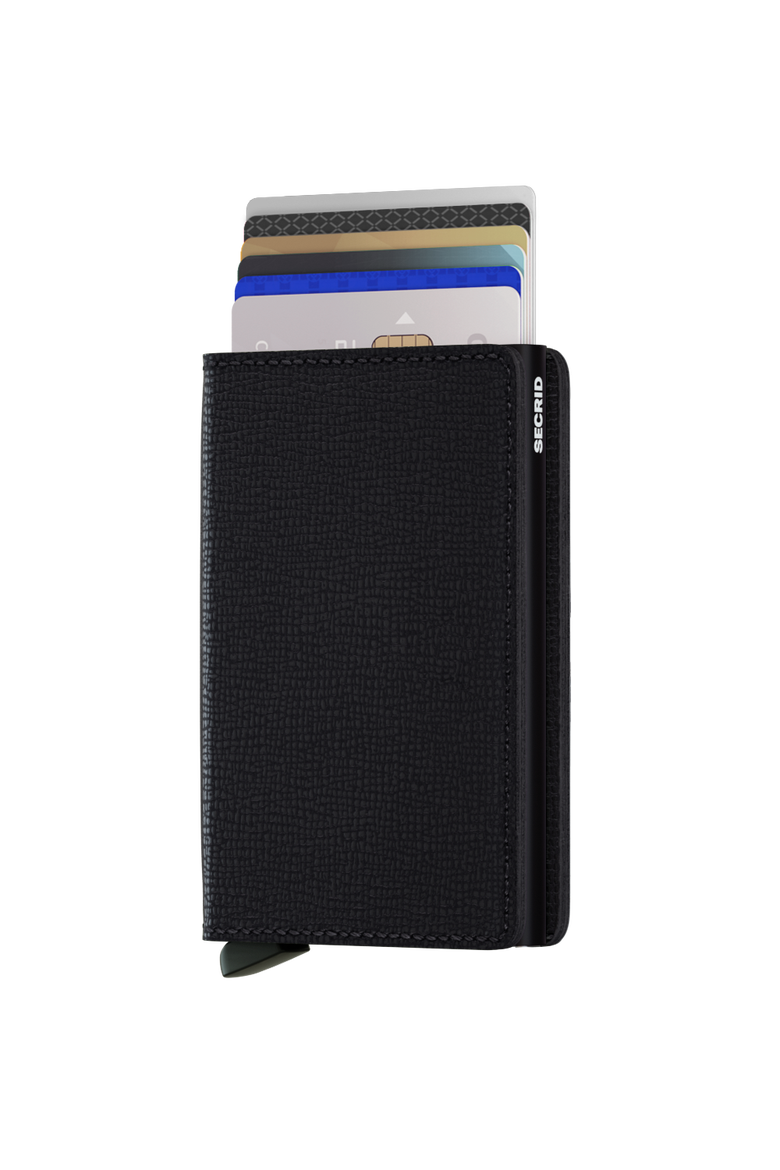 Slimwallet Crisple, Alternate, color, Black