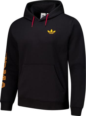 adidas Originals Men's adidas Black AS Roma Culturewear Pullover