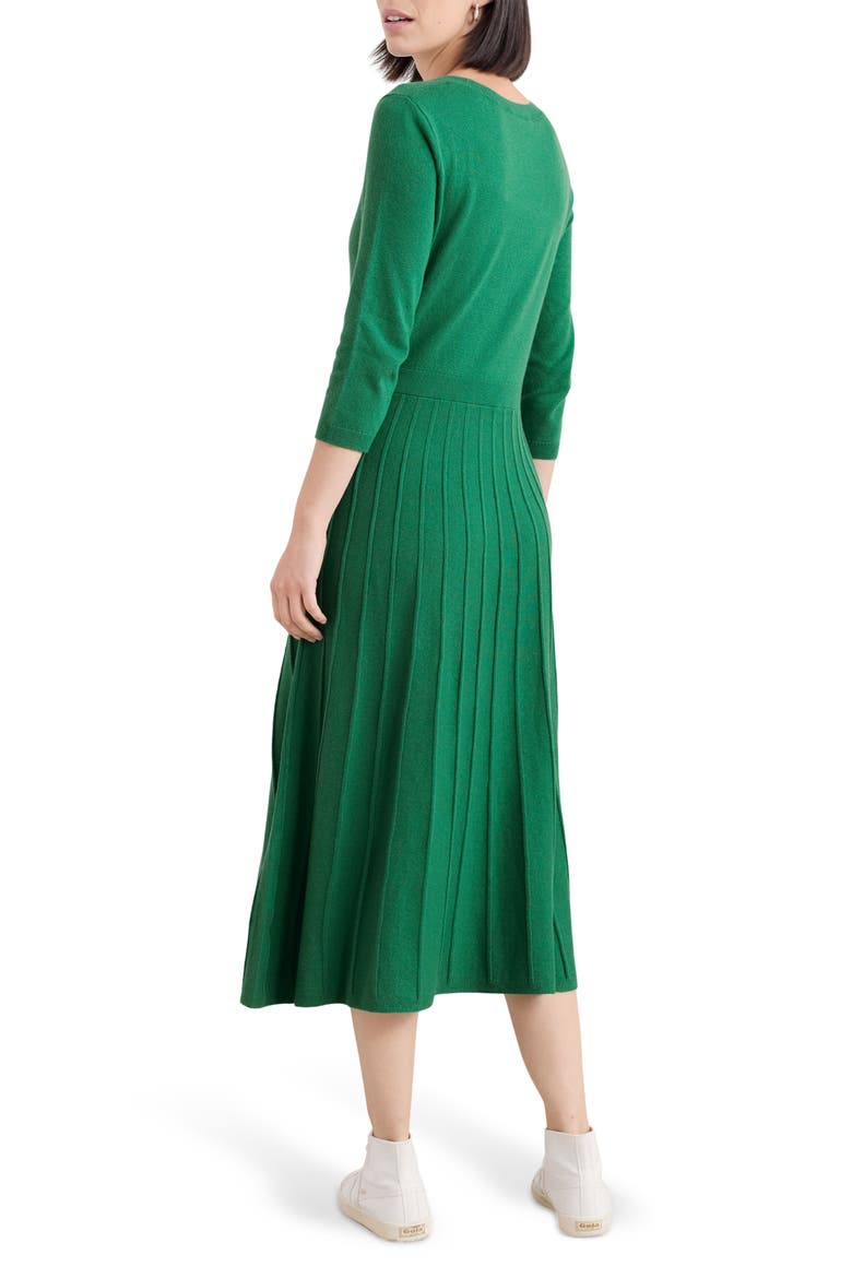 Folk Song Sweater Midi Dress, Alternate, color, KNIT MELANGE GLADE