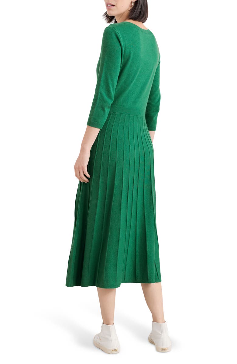 Seasalt Cornwall Folk Song Sweater Midi Dress, Alternate, color, Knit Melange Glade