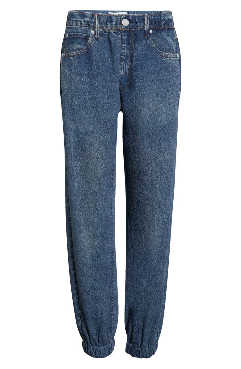 rag & bone/JEAN Miramar Denim Print Cotton Fleece Joggers, Alternate, color, Almda