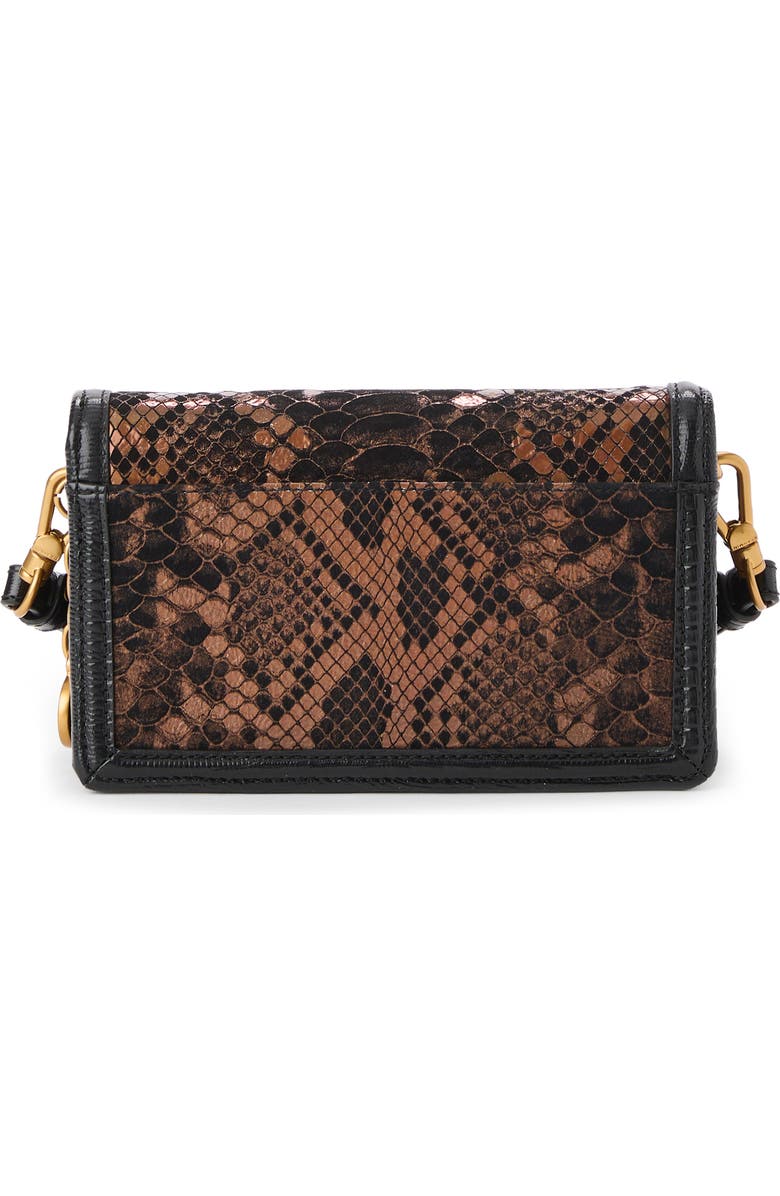 Brahmin Minuette Convertible Leather Crossbody Bag, Alternate, color, Bronze Captivate