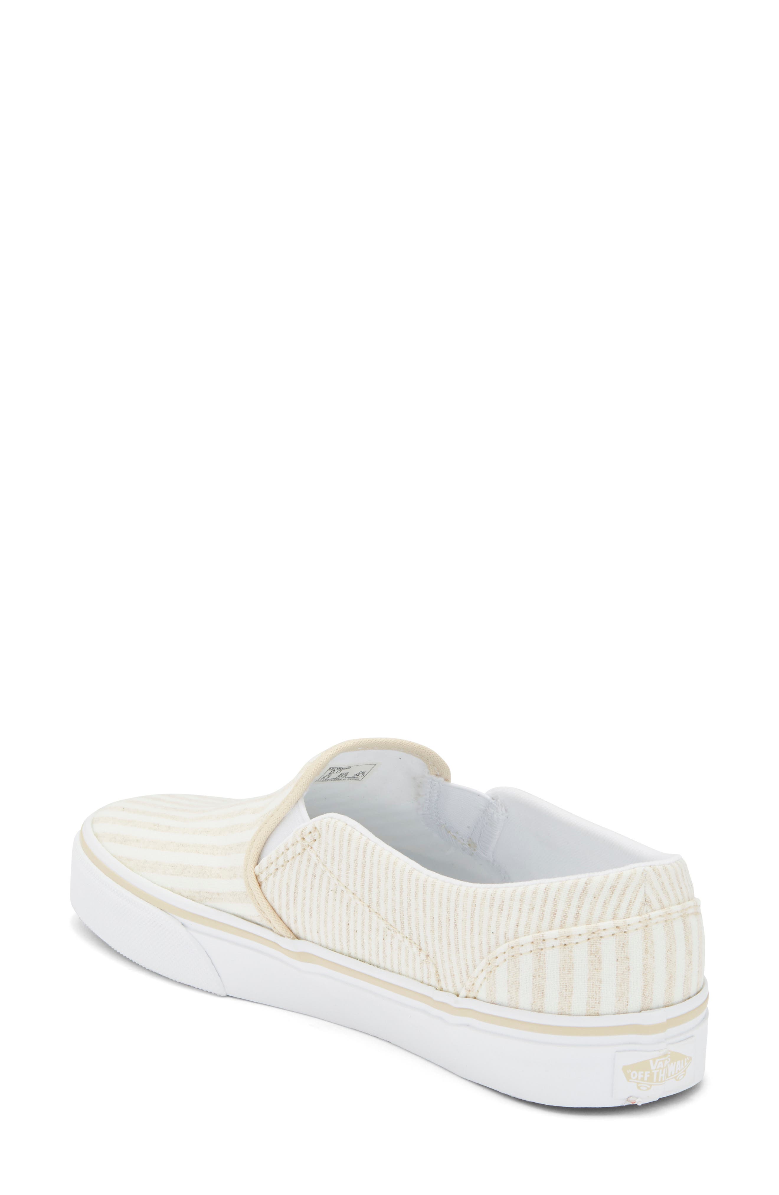 Asher Sneaker, Alternate, color, SUMMER STRIPE CREME BRULE