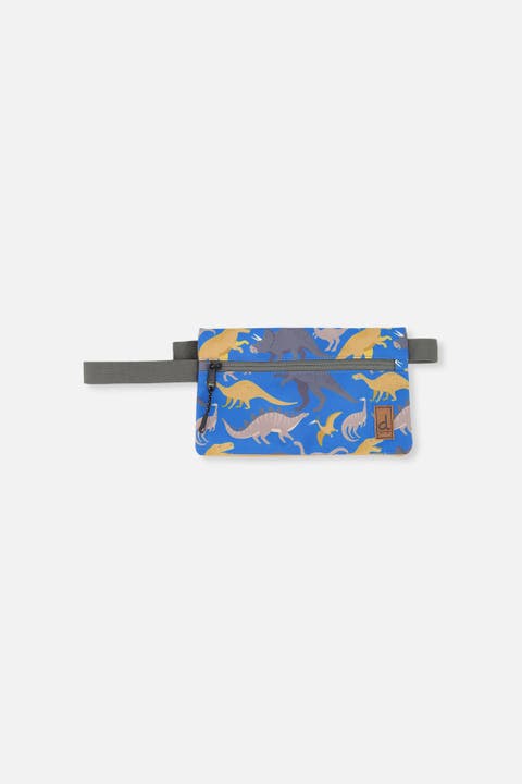 Dinosaur Graphic Durable Double-Compartment Pencil Case