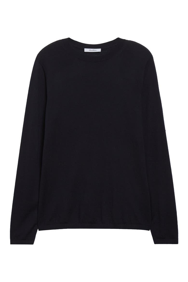 Marcia Cashmere Crewneck Sweater, Alternate, color, ULTRAMARINE