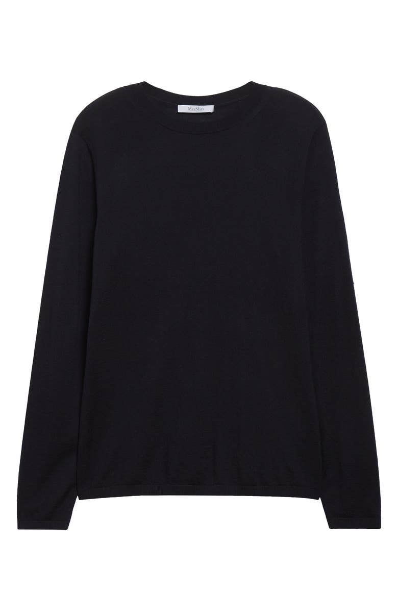 Max Mara Marcia Cashmere Crewneck Sweater, Alternate, color, Ultramarine