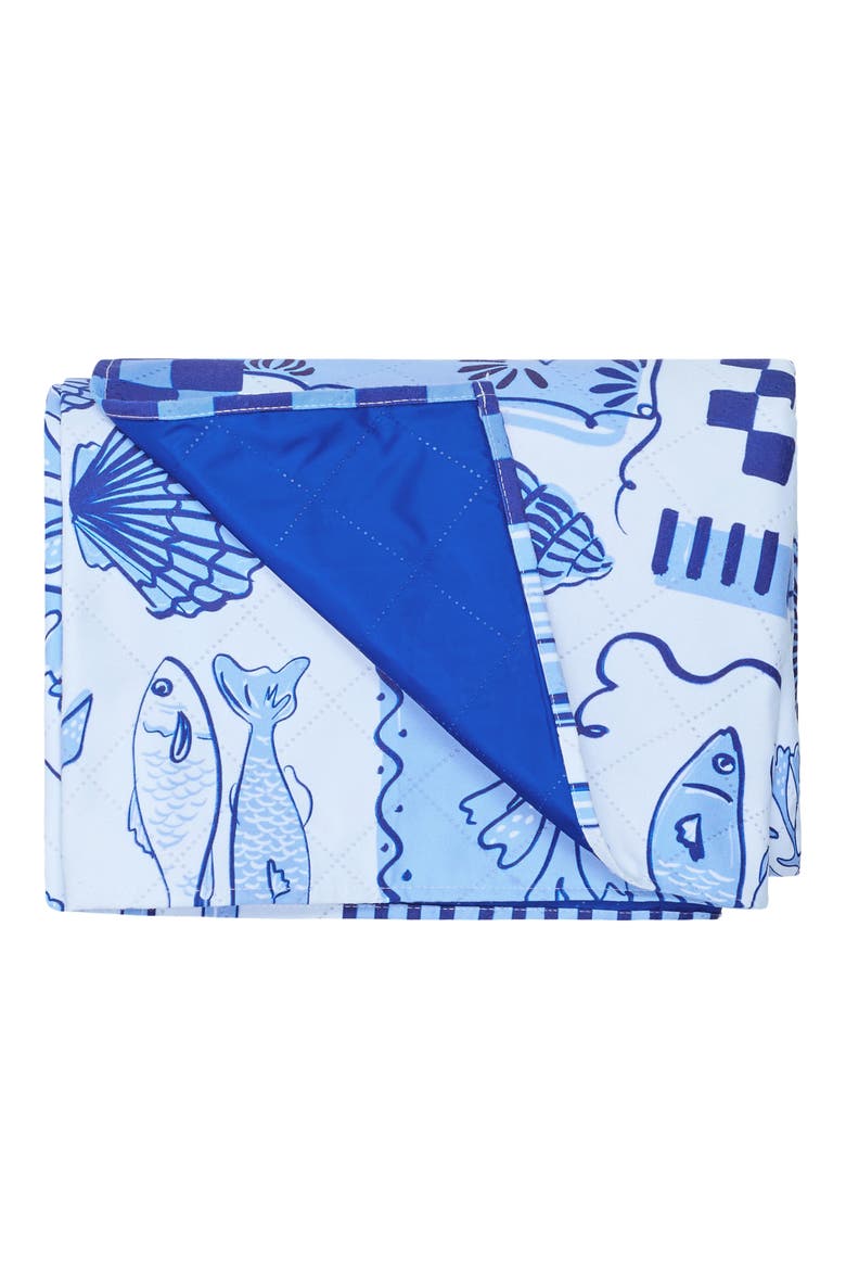 Picnic Blanket, Alternate, color, GRECIAN SHORES