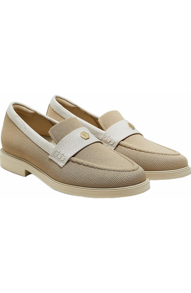 VIVAIA Classic Penny Loafers, Main, color, Nude Ivory