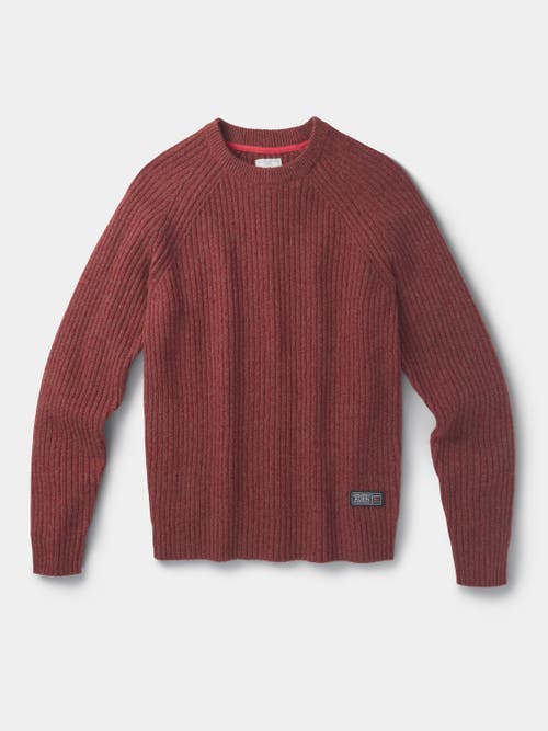 Aubin Ray Fisherman Rib Crew Neck Sweater