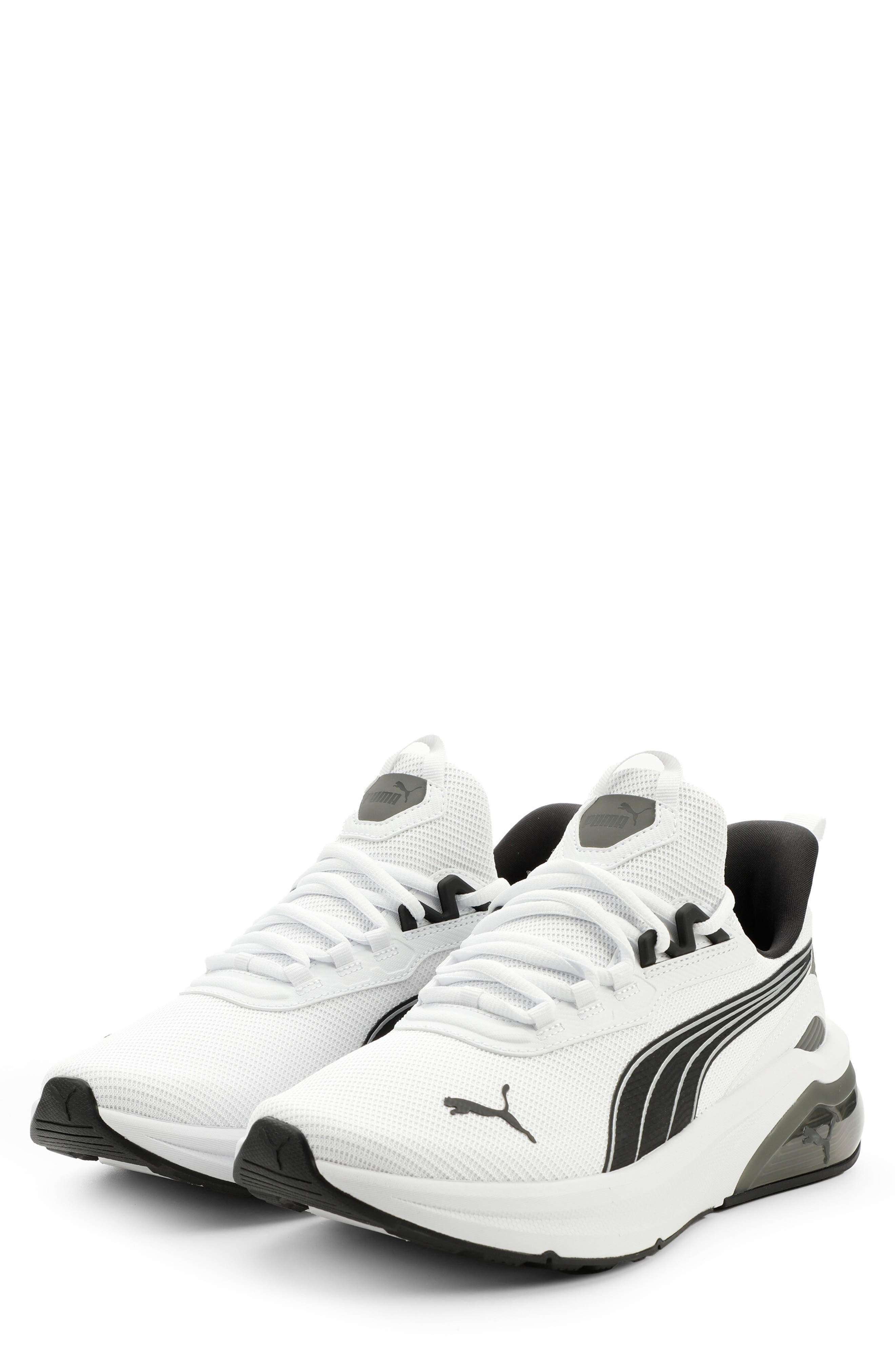 PUMA Seeker Speckle Sneaker, Main, color, Puma White/ Puma Black/ Gray