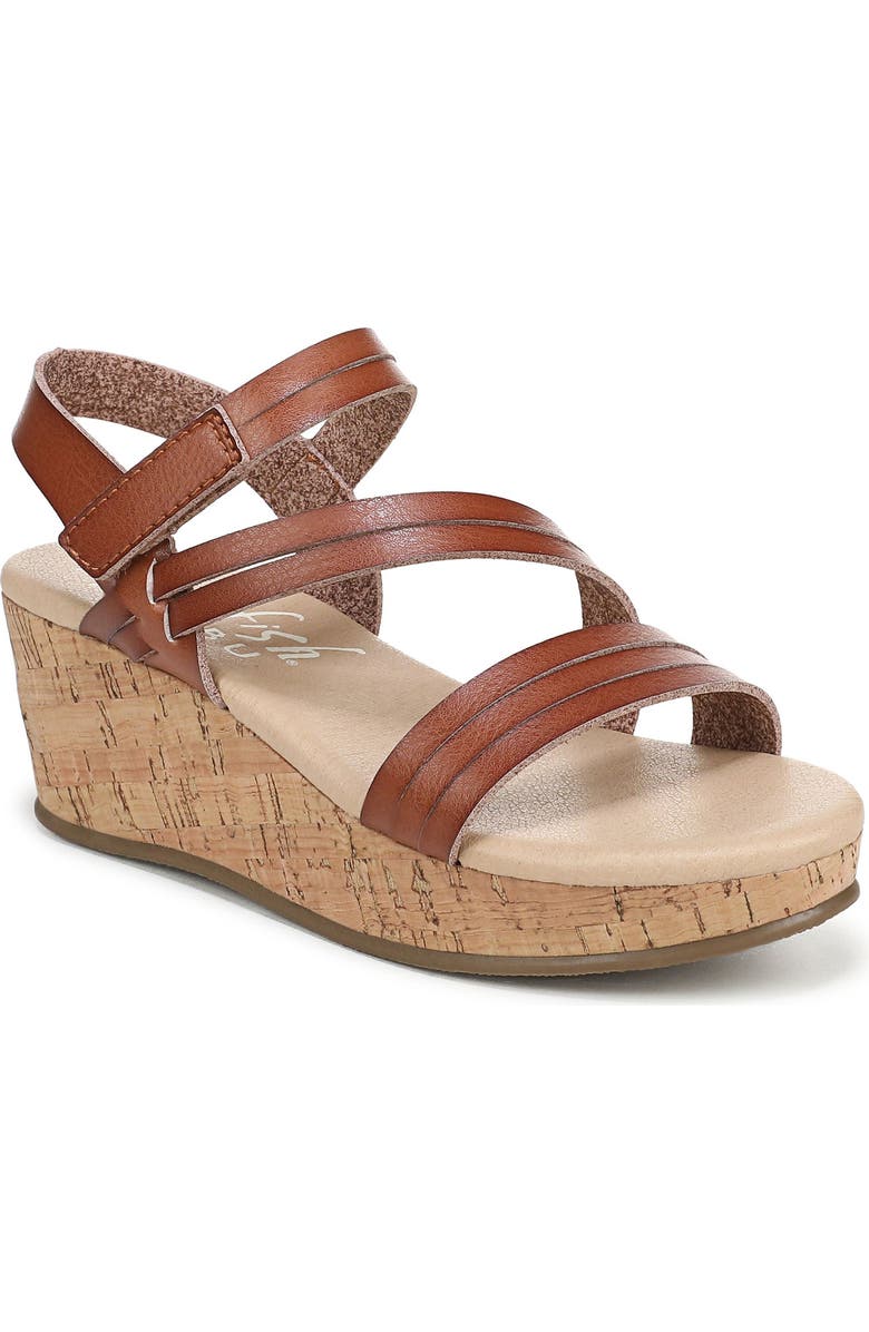 Blowfish Malibu Kids' Lemonade-K Wedge Sandal, Main, color, Scotch