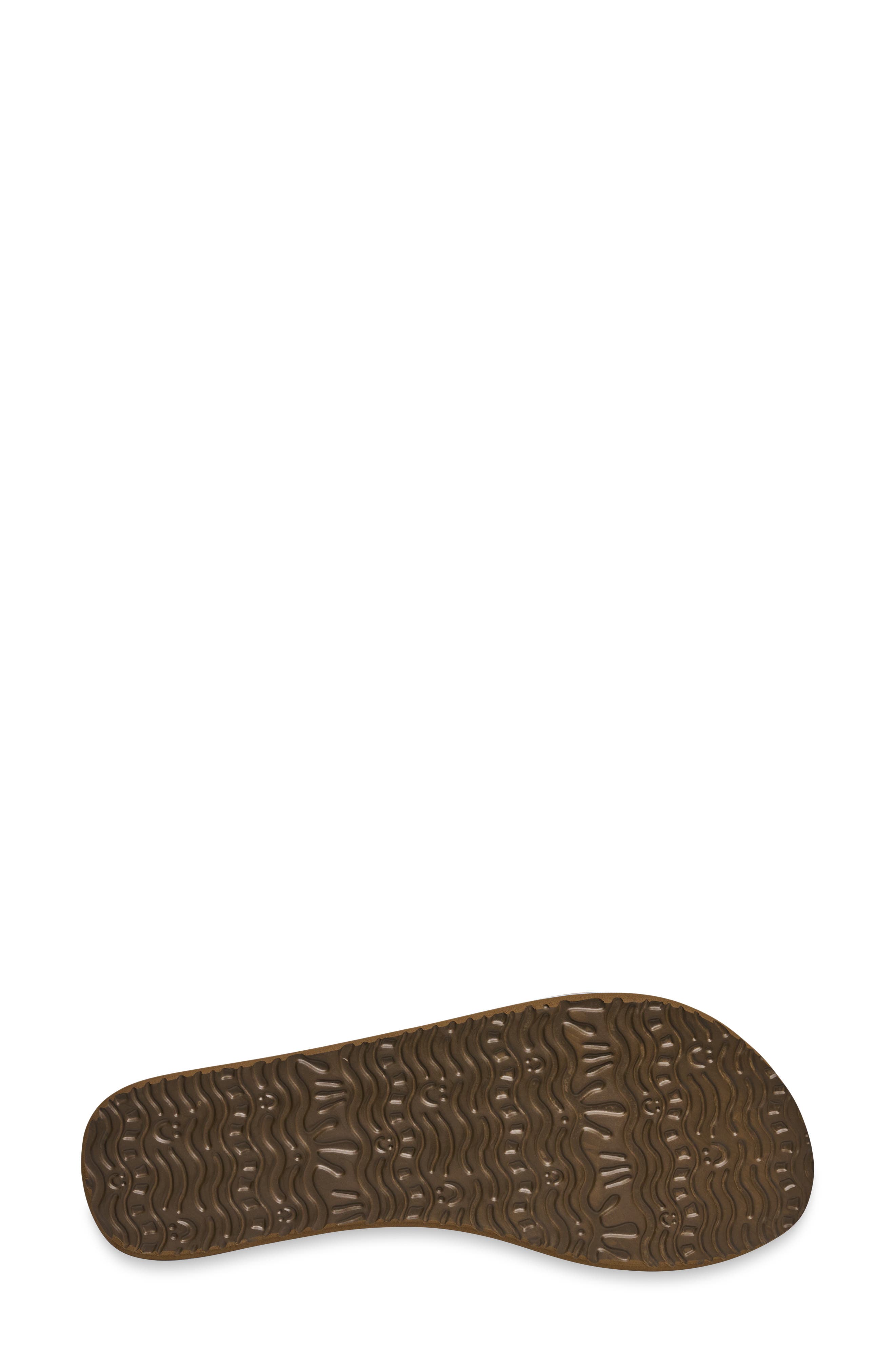 Yoga Sandy II Flip Flop, Alternate, color, CLEAR SKY MULTI