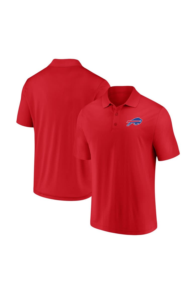 Men's Fanatics Branded Red Buffalo Bills Component Polo, Alternate, color, Red