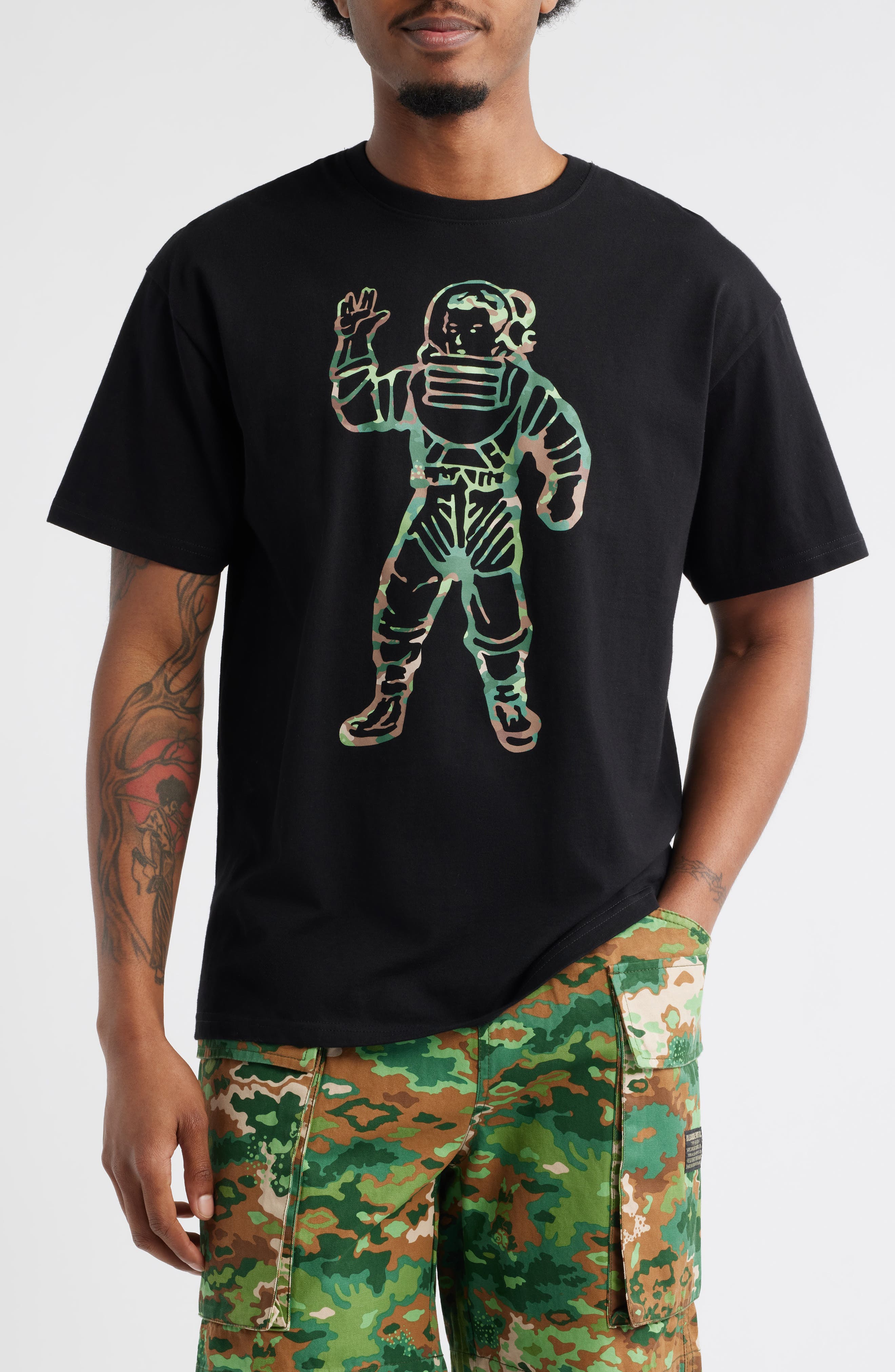 Billionaire Boys Club Astro Camouflage Graphic T-Shirt