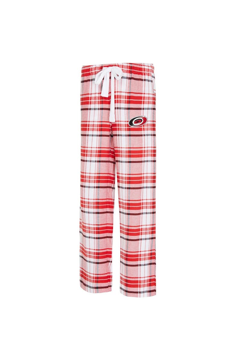 CONCEPTS SPORT Women's Concepts Sport Red/Black Carolina Hurricanes Accolade Flannel Pants, Main, color,