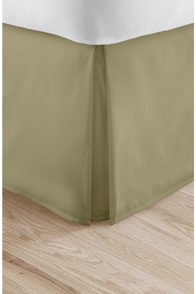 Premium Pleated Dust Ruffle Bed Skirt, Alternate, color, SAGE