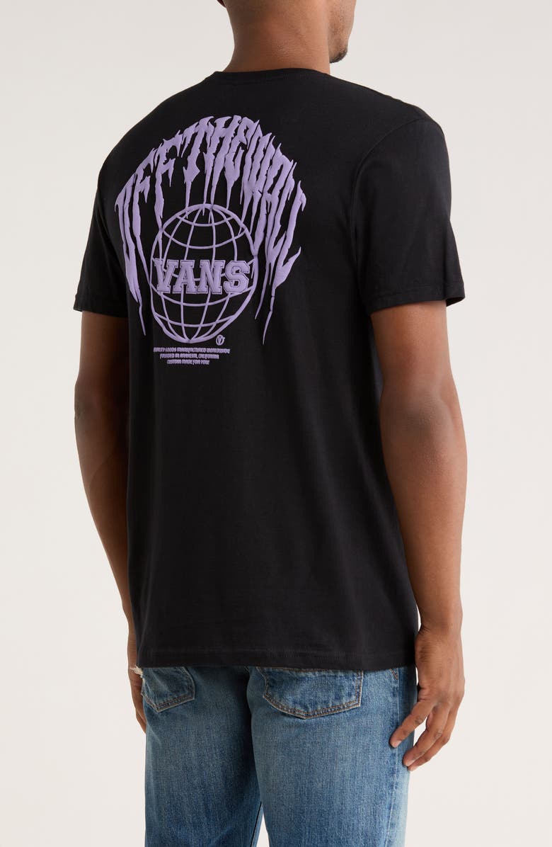 Vans Globetrodding Logo Graphic T-Shirt, Alternate, color, Black