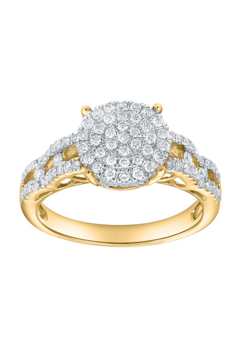 Oralune 0.5 Ct 14K Gold Diamond Ring, Main, color, 14K Yellow Gold