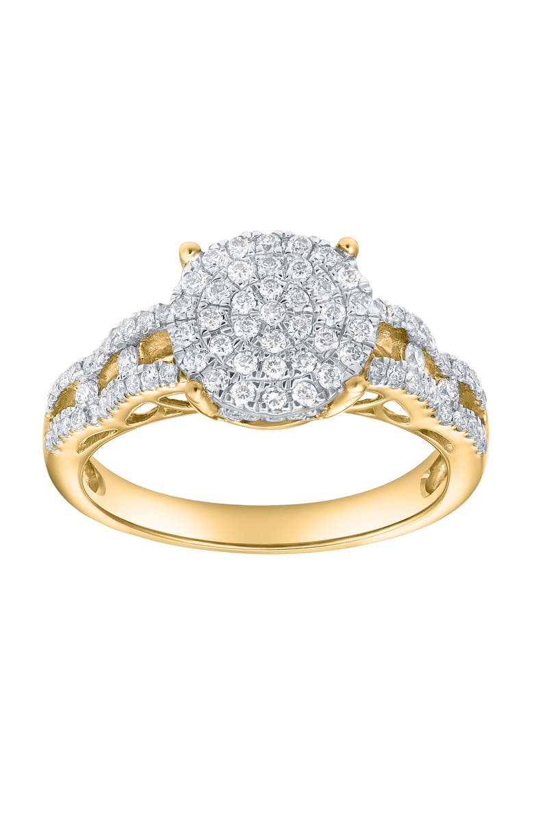LuvMyJewelry Oralune 0.5 Ct 14K Gold Diamond Ring, Main, color, 14K Yellow Gold