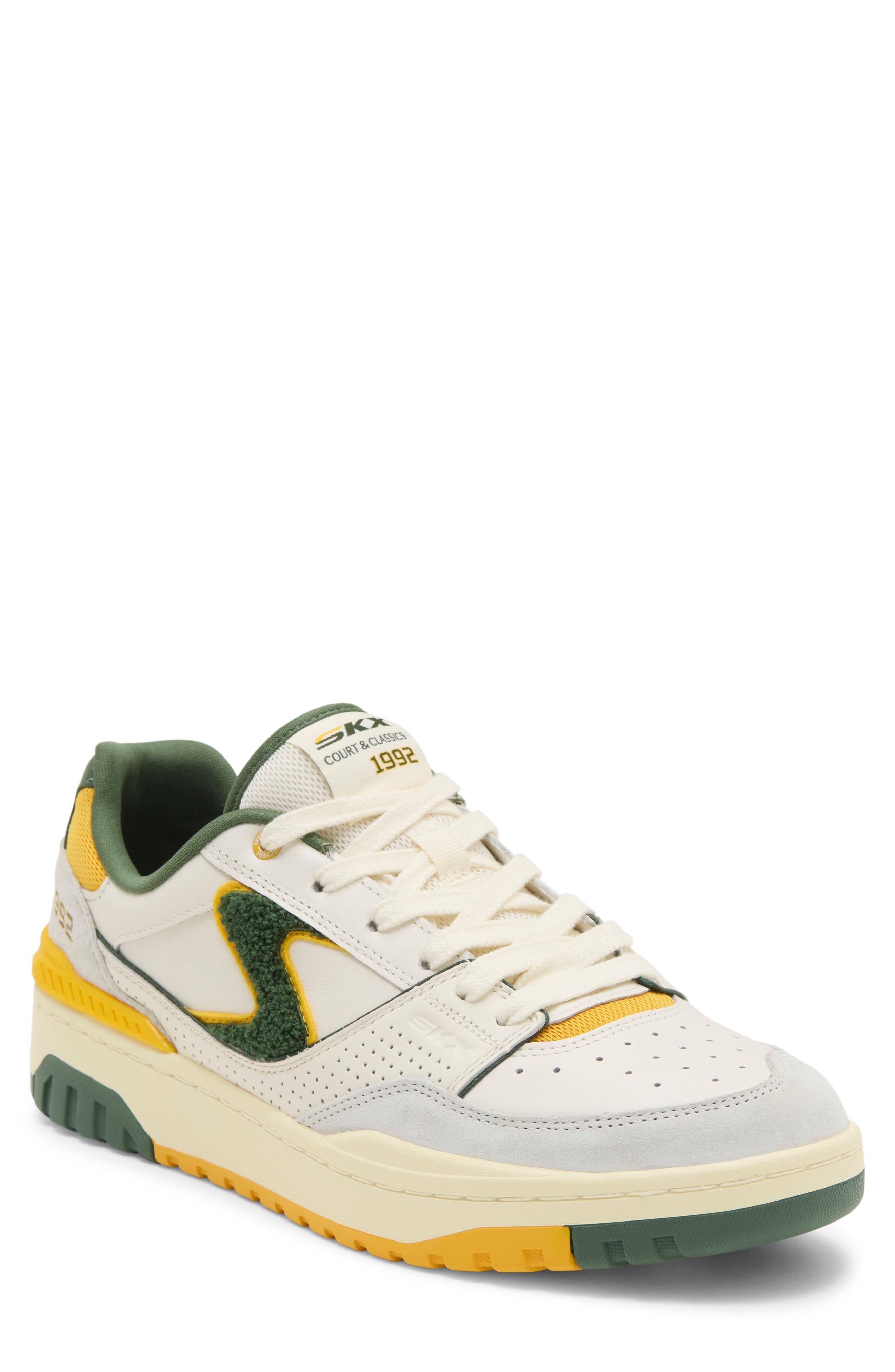 S-1992 Leather Sneaker, Main, color, NTGR