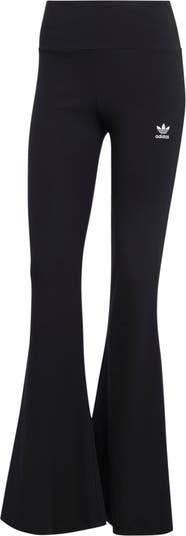 【adidas】Originals Trefoil Essentials flared leggings adidas Trefoil Essentials Rib Flare Leggings | Nordstrom
