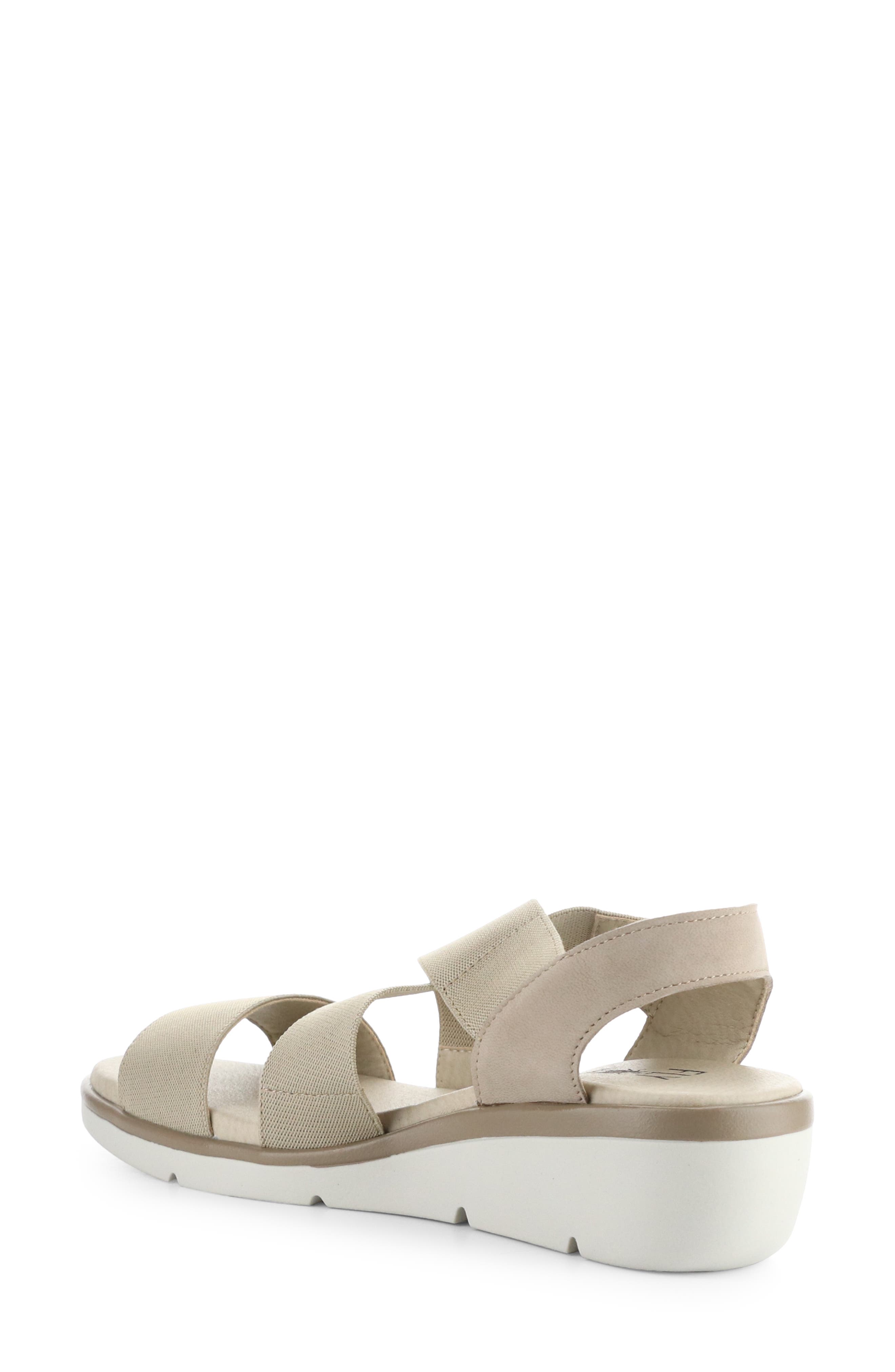 Fly London Noli Slingback Wedge Sandal, Alternate, color, 002 Taupe Cupido/Gro