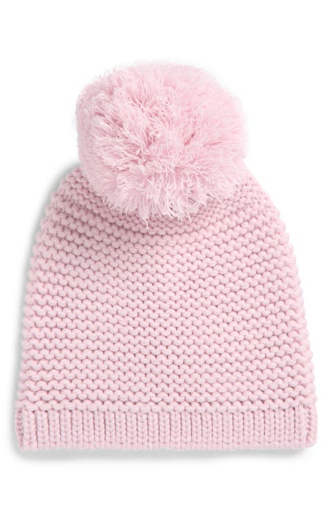 Chunky Knit Beanie with Pompom