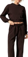 Lilysilk SILKERRY Cropped Fit Seamflow Poise Pullover Hoddie