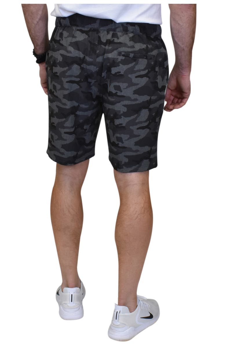 Vintage 1946 Hybrid Camo Print Drawstring Shorts, Main, color, 