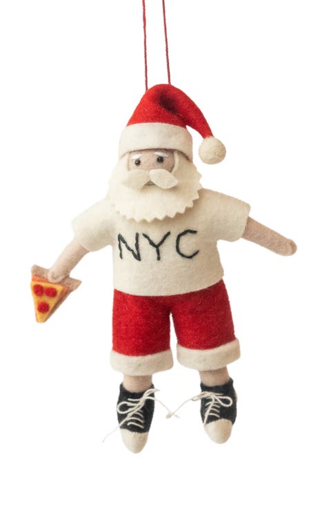 NYC Santa Ornament