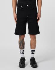 PHILIPP PLEIN Formentera Fit Shorts Embroidery Monogram Men