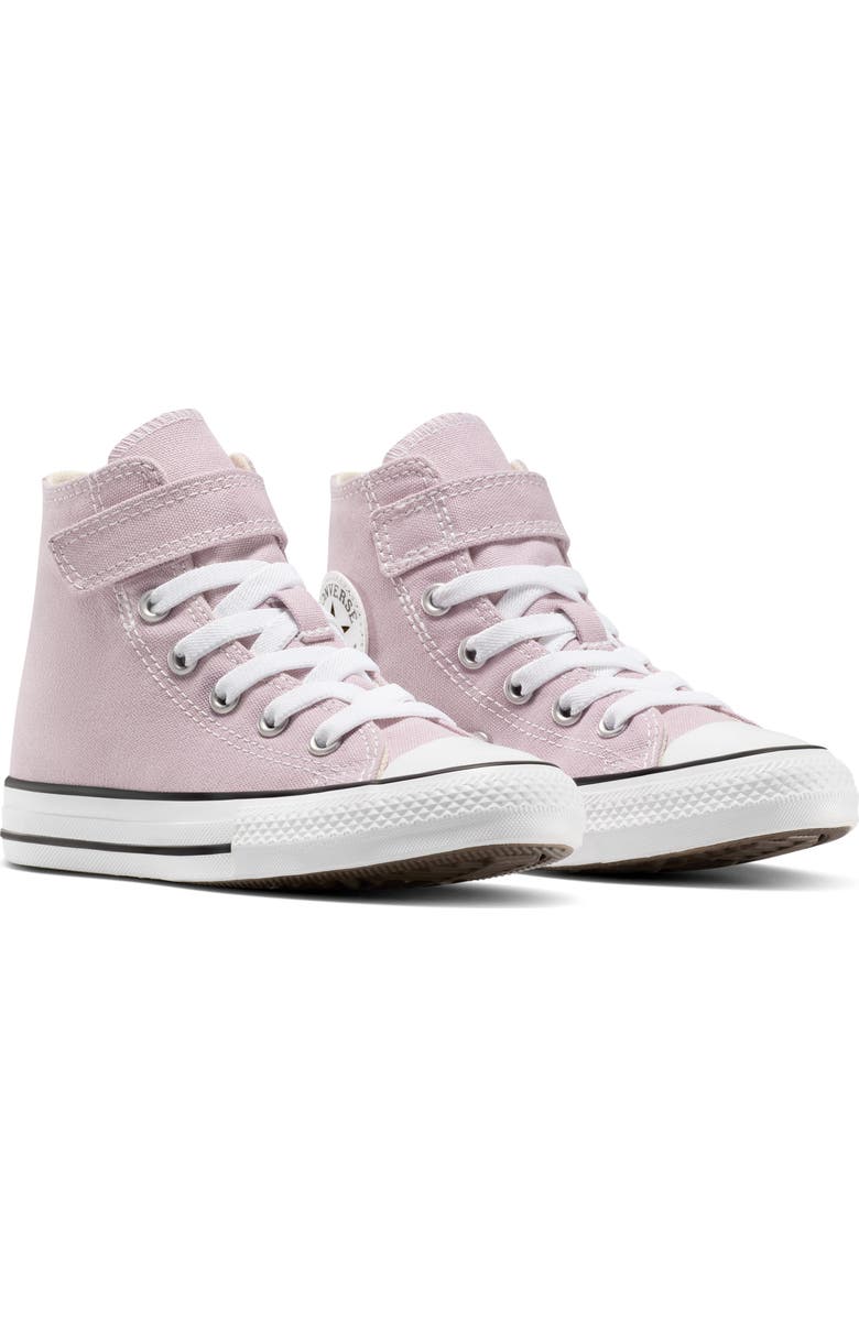 Converse Kids' Chuck Taylor<sup>®</sup> All Star<sup>®</sup> Easy-On High Top Sneaker, Alternate, color, Altitude Lilac