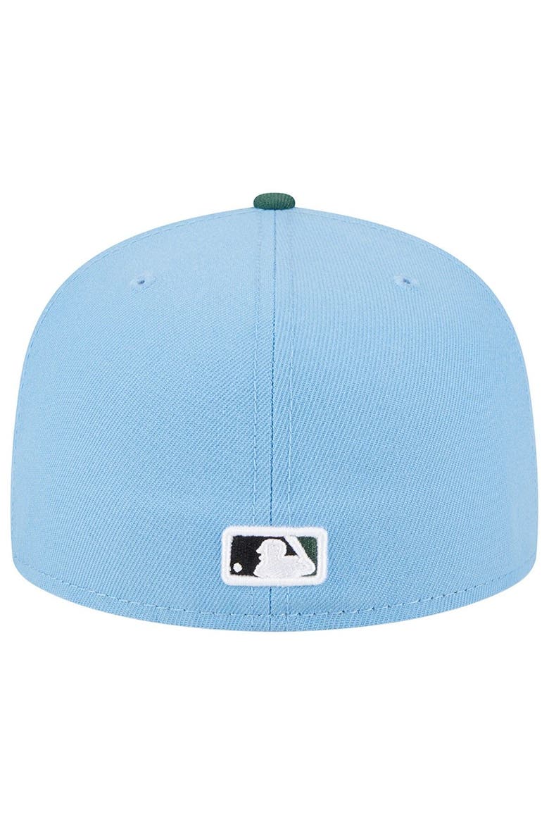 Men's New Era  Sky Blue/Cilantro San Francisco Giants 2002 World Series 59FIFTY Fitted Hat, Alternate, color, Light Blue