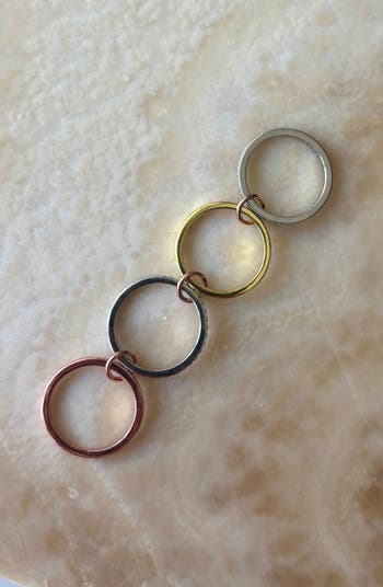 Cubic Zirconia Multiband Ring