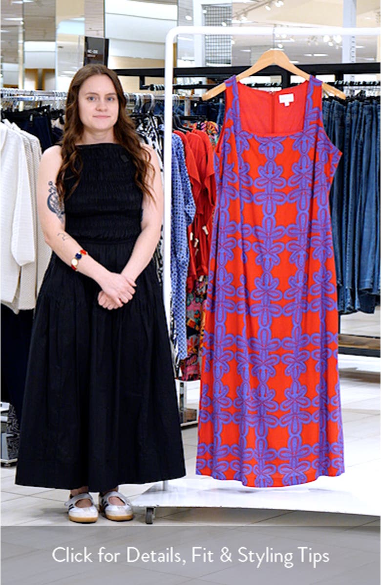 Rory Troy Abstract Maxi Dress, sales video thumbnail
