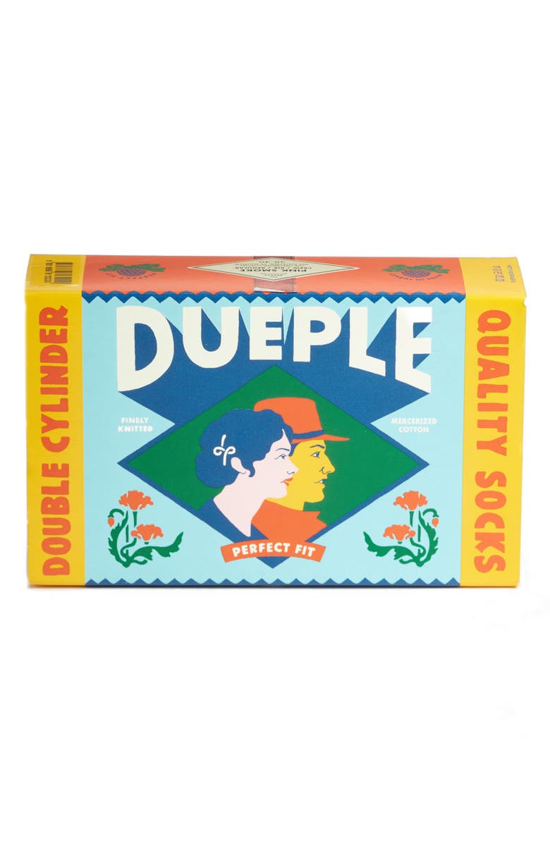 Dueple Rib Crew Socks, Alternate, color, 