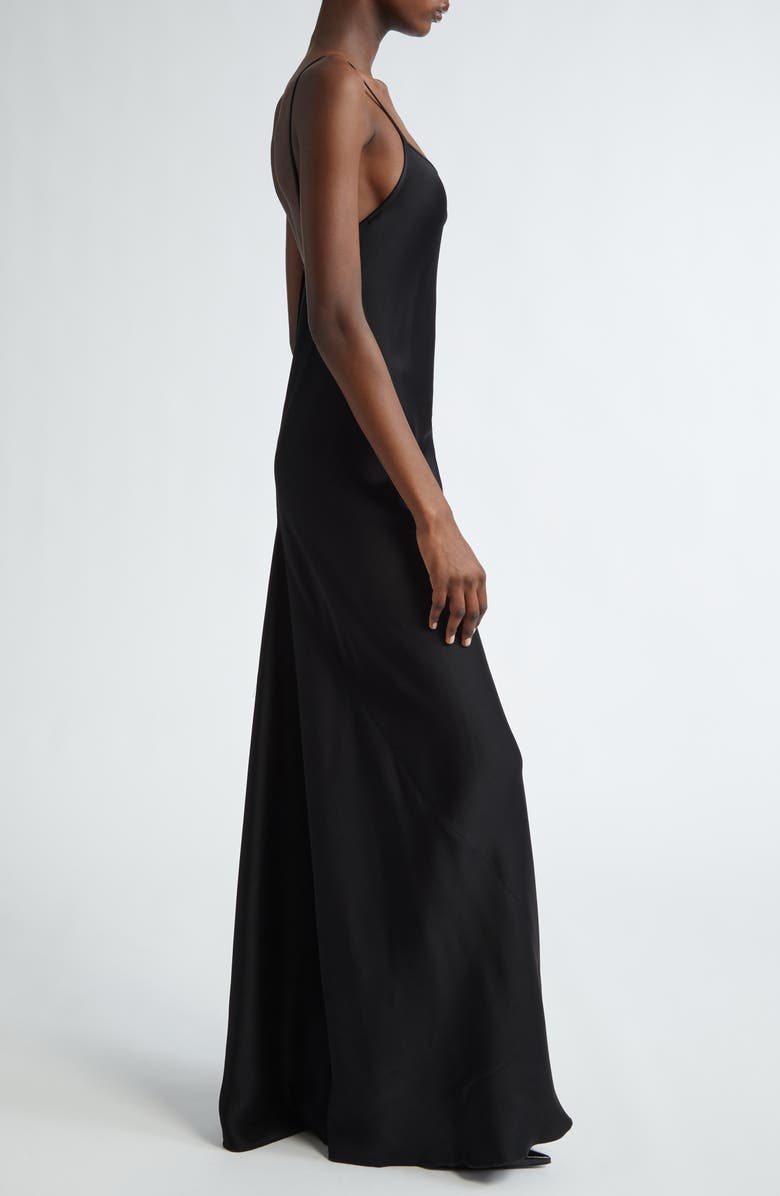 Victoria Beckham Satin Camisole Gown, Alternate, color,
