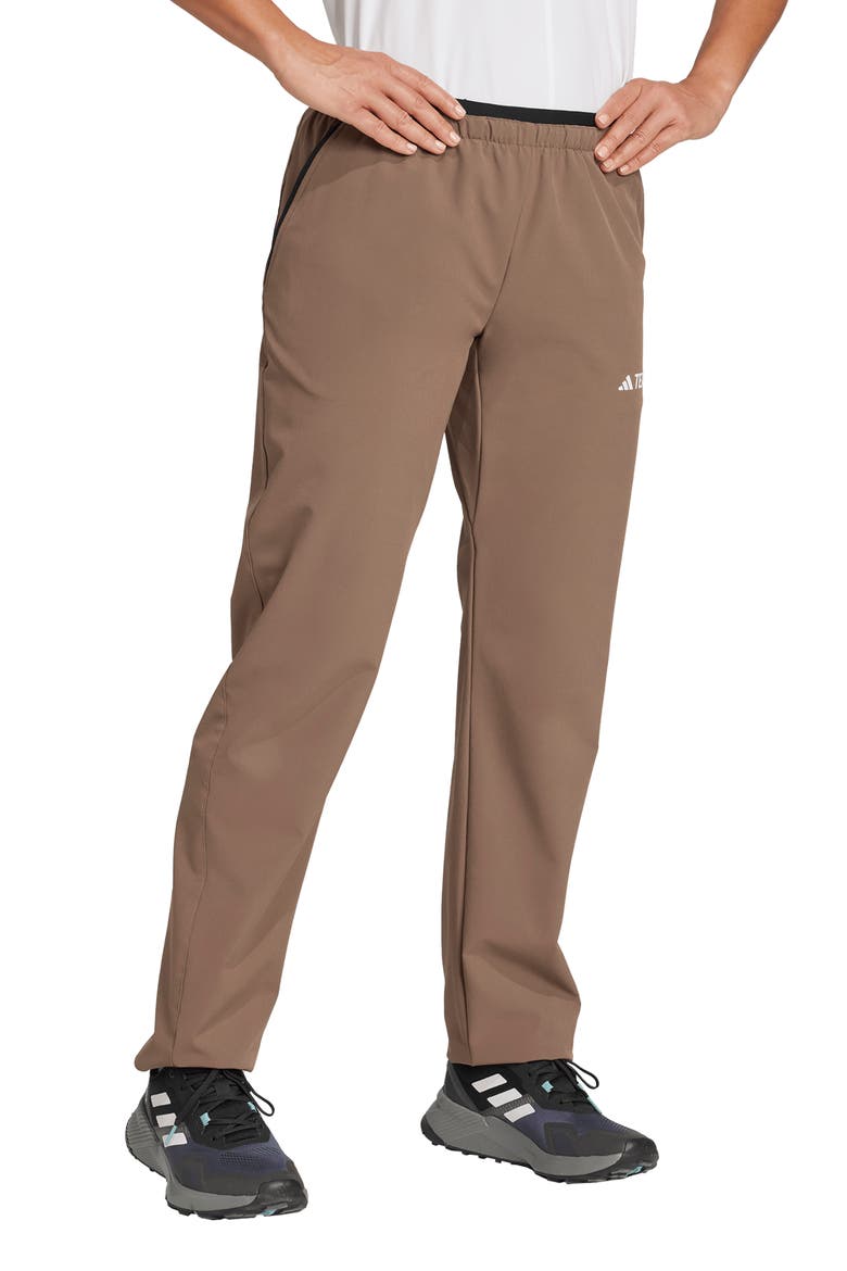 Terrex Multi Liteflex Pants, Alternate, color, EARTH STRATA