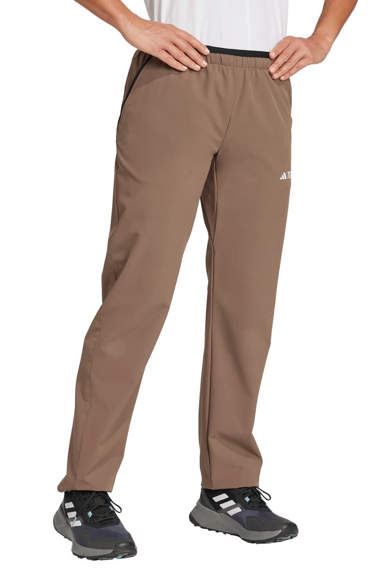 adidas Terrex Multi Liteflex Pants, Alternate, color, Earth Strata