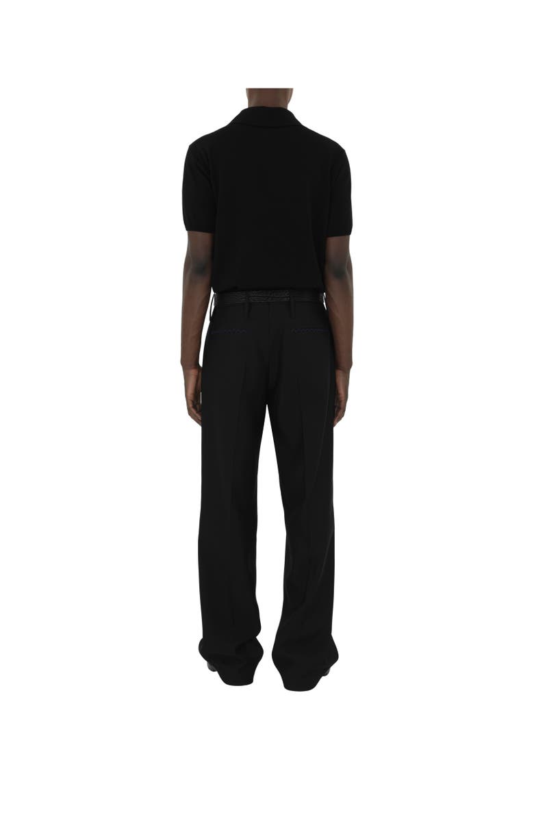 Burberry Wool Polo Shirt, Alternate, color, 