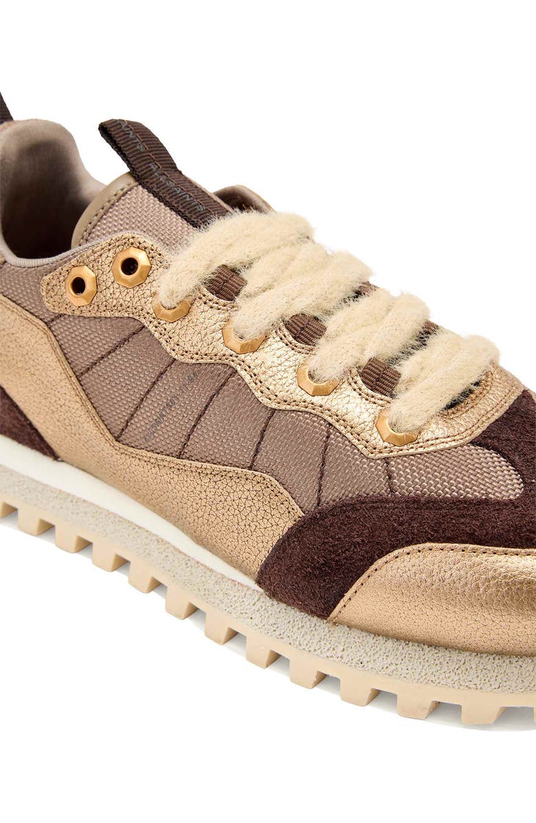 AllSaints Nevis Sneaker, Alternate, color, Bronze/ Brown