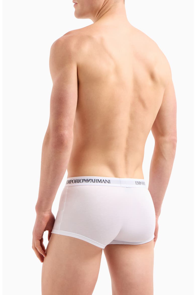 Assorted 3-Pack Cotton Trunks, Alternate, color, BLACK/ RED/ WHITE