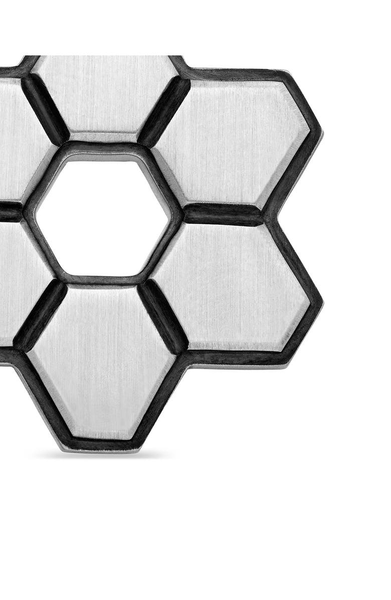 David Yurman Deco Star of David Pendant with Pavé Diamonds, Alternate, color,