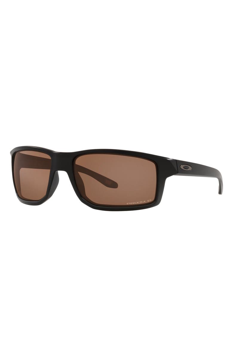 Oakley 61mm Polarized Rectangle Sunglasses, Alternate, color,
