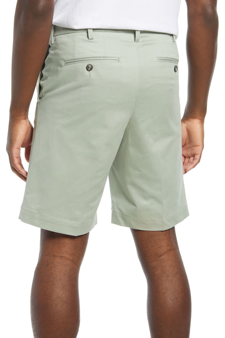 Men's Classic Flat Front Chino Shorts, Alternate, color, SAGE
